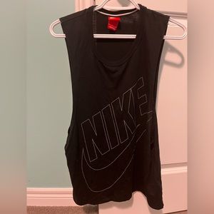 Black Nike tank top size small